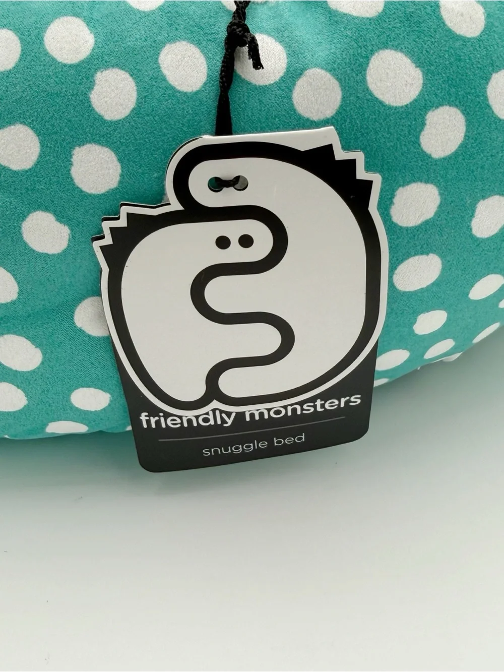 FriendlyMonsters Pet Bed,Micro Suede with Plush Fill,Medium/Small Size Dogs,